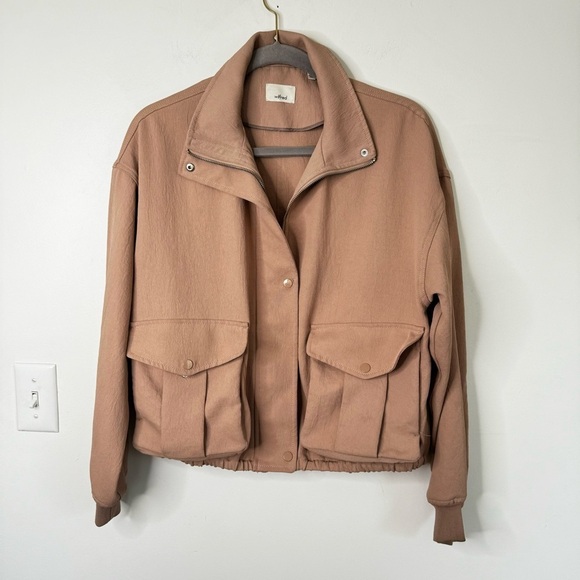 Aritzia Wilfred Baggy Bomber Jacket - Picture 1 of 10